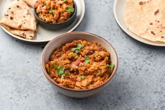 Eggplant Bhartha Punjabi