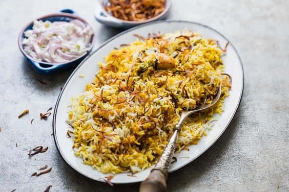Punjabi Handi Chicken Biryani
