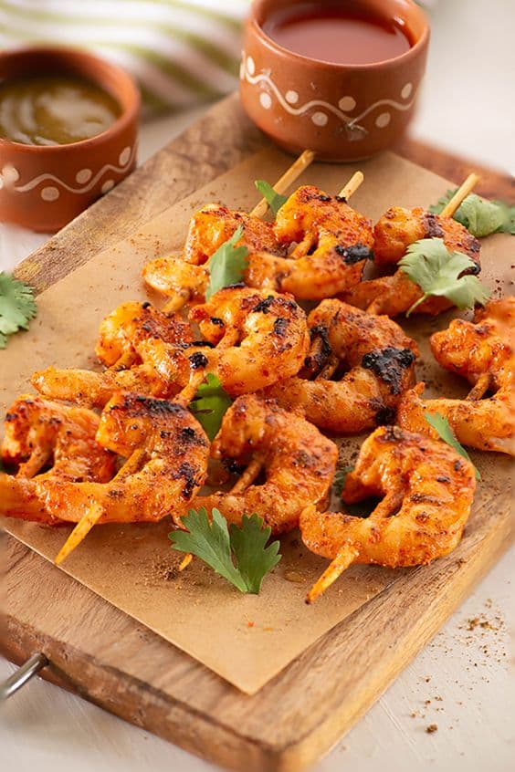 Shrimp Amritsari Tandori
