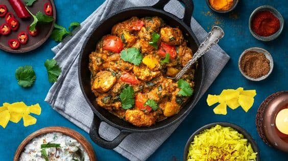 Pineapple Masala Chicken